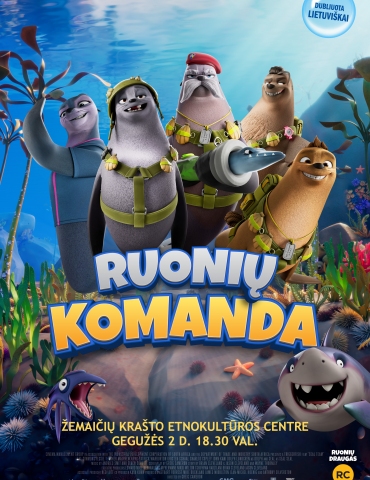 Animacinis kino filmas „Ruonių komanda