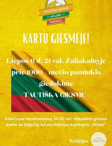 Kartu giesmėje