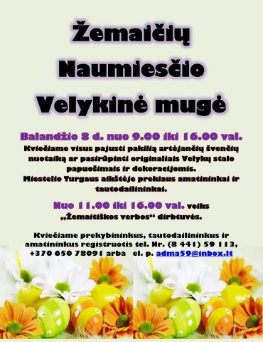 Žemaičių Naumiesčio Velykinė mugė